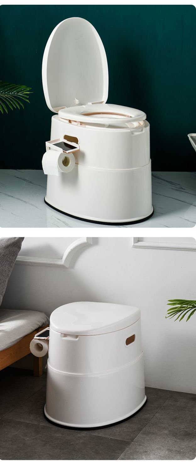 Pregnant women's toilet, elderly squat toilet, mobile sitting toilet, indoor toilet chair, plastic toilet stool, adult toilet urine bucket undefined