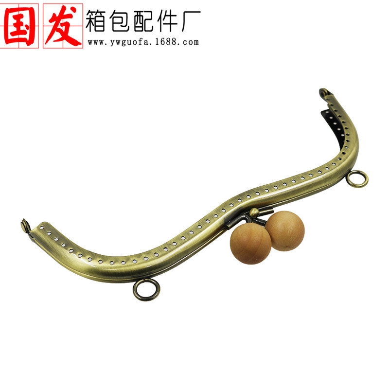 19cm M-shaped brillante madera oro 20mm tronco de madera maciza estilo japonés perlas de caramelo 4 colores opcionales cabeza de caramelo