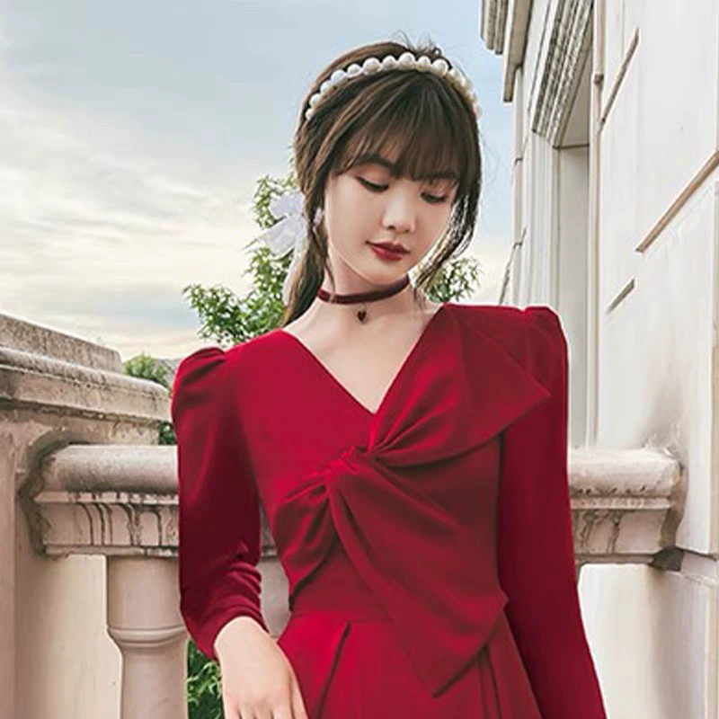 Ожерелье-ошейник burgundy для ключей и сумки, цепочка, аксессуар, европейский стиль