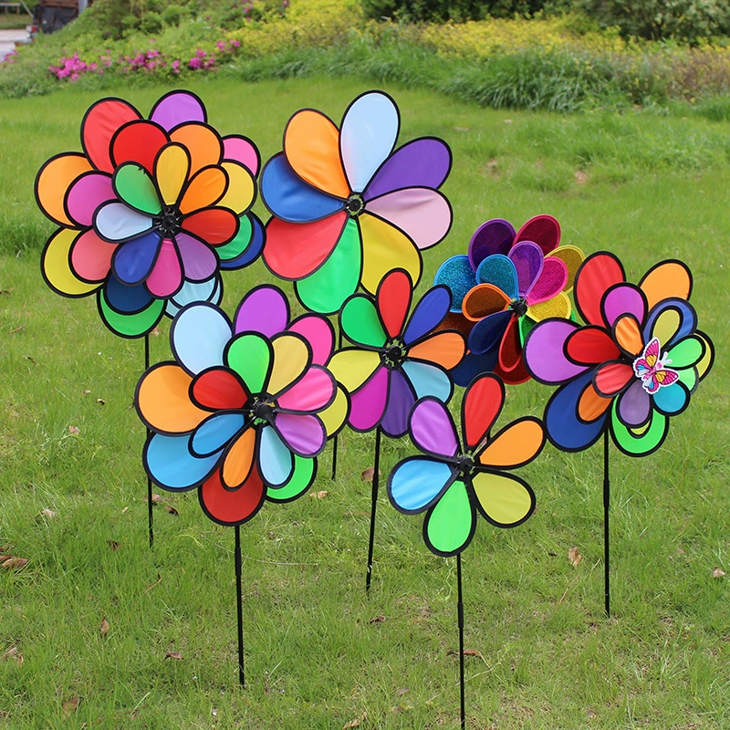 Windmill toy, nail sequins, decorations for kindergarten