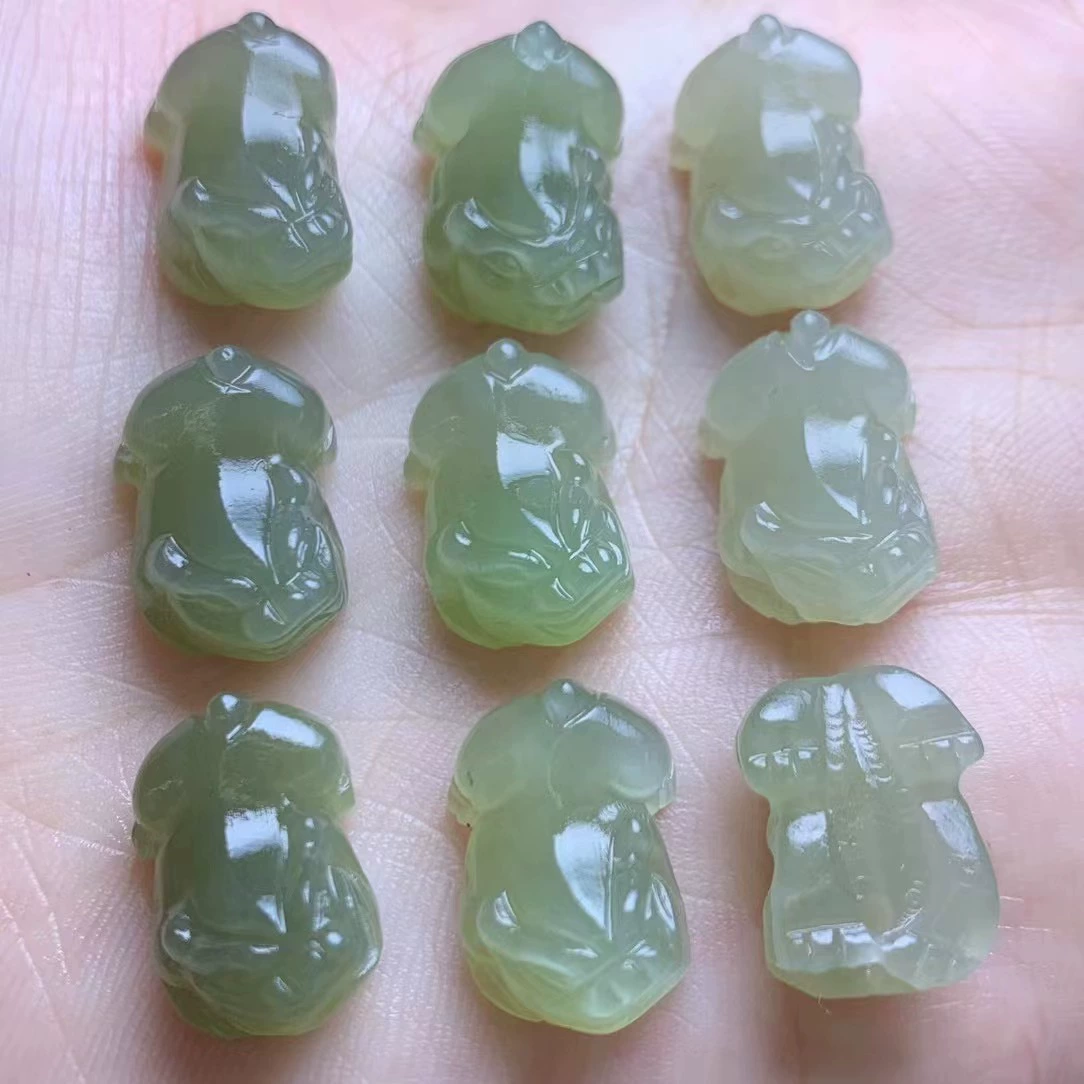 Hetian нефрит Цинхай материал Pixiu кулон без разделения без разного DIY ожерелье браслет Hetian нефрит Бог богатства кулон для мужчин и женщин