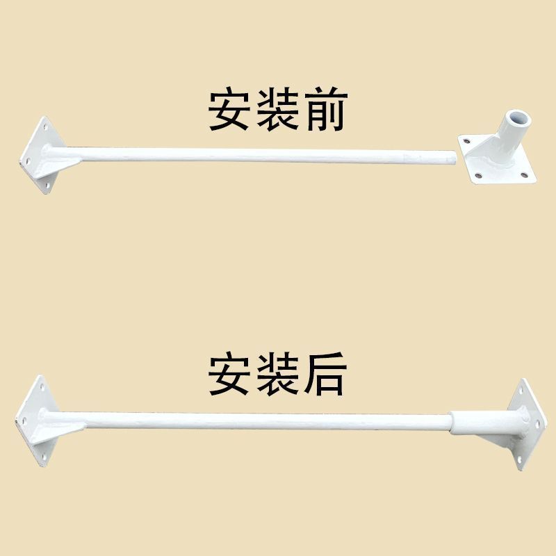 墙体单杠门上引体向上家用室内健身器材墙上打孔固定吊杠拉伸锻炼|undefined