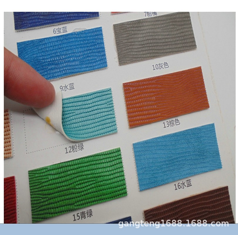 小蜥蜴纹仿真皮 小鳄鱼箱包皮具 蜥蜴腰带仿牛皮 细格子革3463M