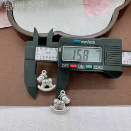 999纯银 五福马手链 马上有钱 钱币马 铜钱 独角兽 彩虹马 复古马