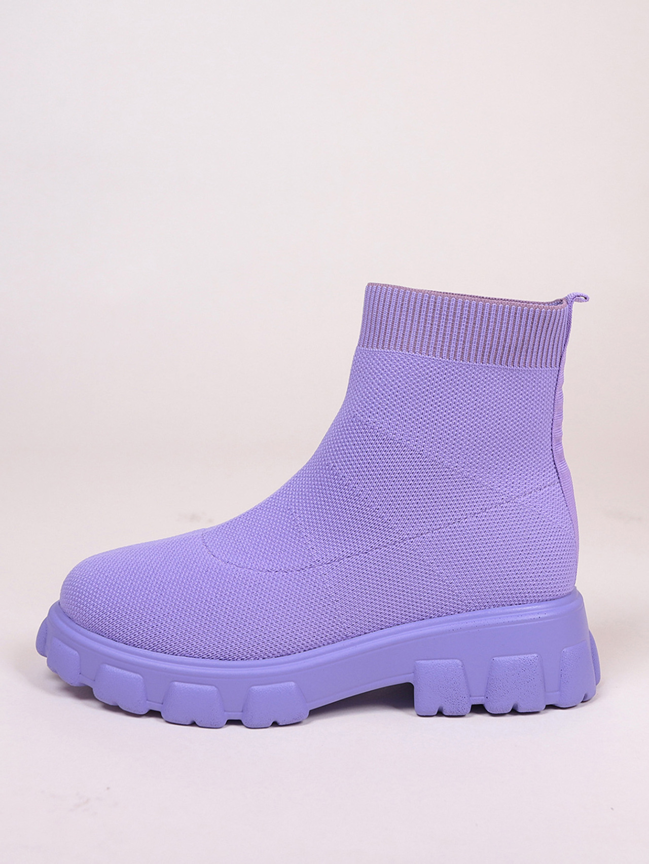 New high top casual short boots women's large size women's shoes autumn and winter_voghion.com