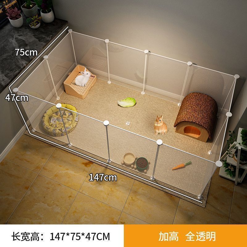 荷兰猪笼子新式家用大号室内专用豚鼠兔子窝别墅房子宠物柜笼围栏|undefined