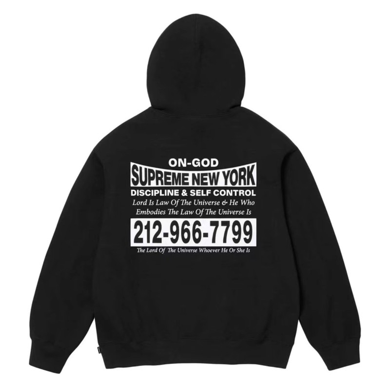 24FW Arc Crewneck Hooded Sweatshirt美式街头潮牌字母刺绣卫衣|undefined