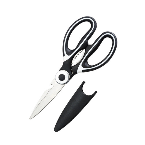 Kitchen scissors multifunctional stainless steel chicken bone scissors panda scissors Yangjiang factory direct sales kitchen multifunctional scissors