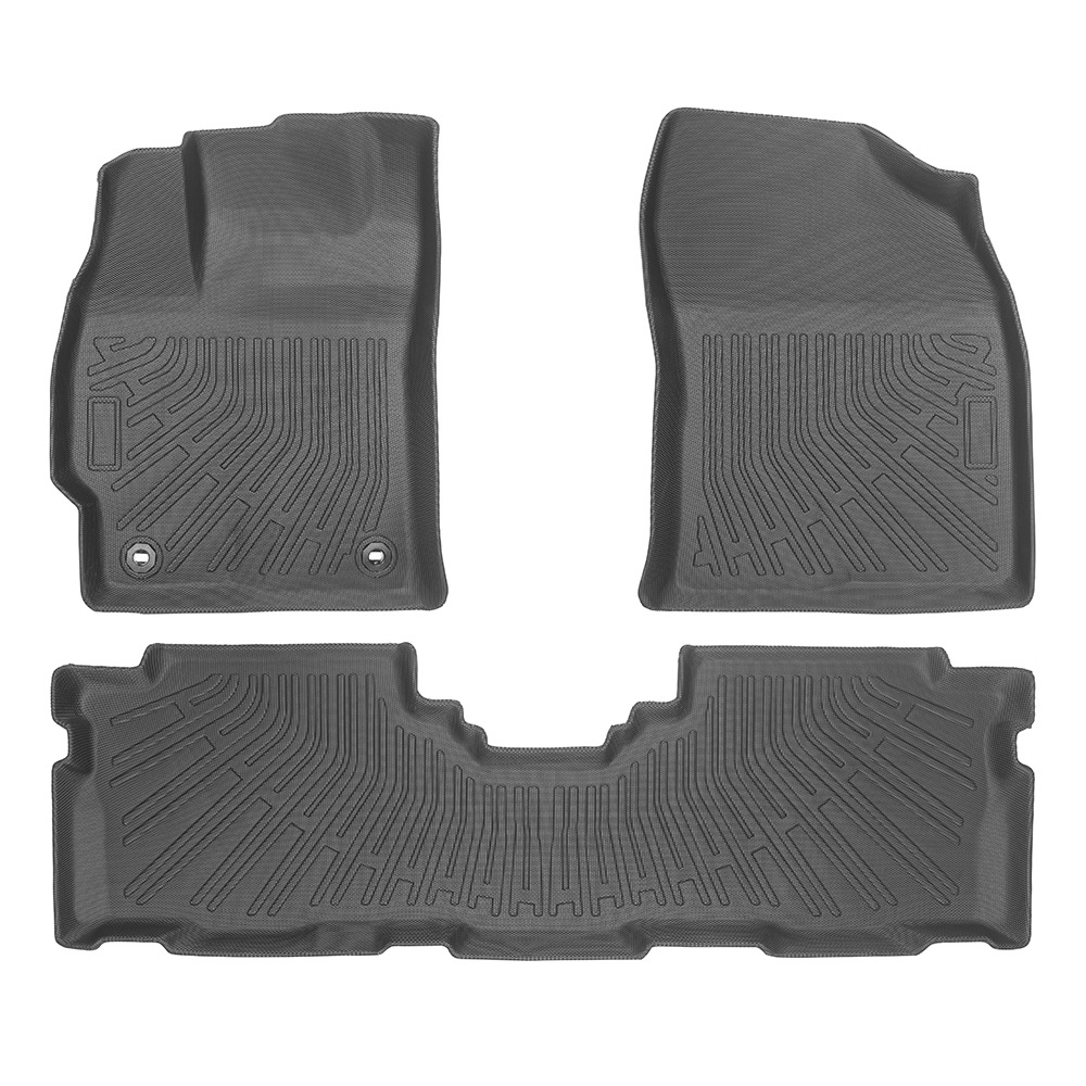 Aplicable a Toyota Prius V 2012 - 2017 TPE Foot Pads 3D All Weather Material Backpack Pad