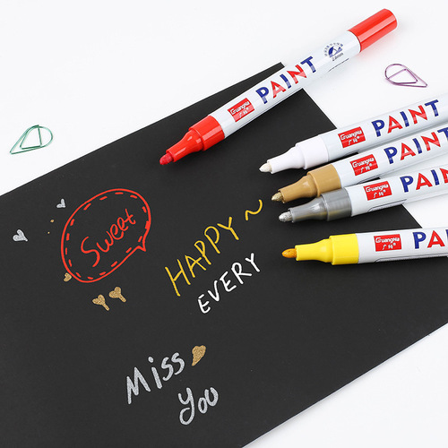 Guangna M101 paint pen waterproof metal touch-up pen does not fade color oily marker tire graffiti pen