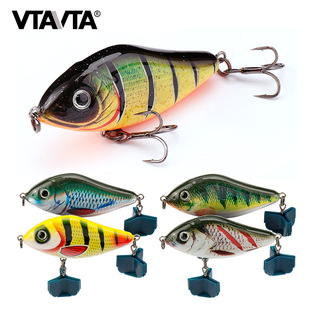 VTAVTA lure 6cm/13g hard bait wholesale simulation bait jerk bait dog bait freshwater bait cross border