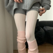 春季新款麻花麦穗打底袜裤jk连裤袜蕾丝秋冬季显瘦保暖弹力女裤袜