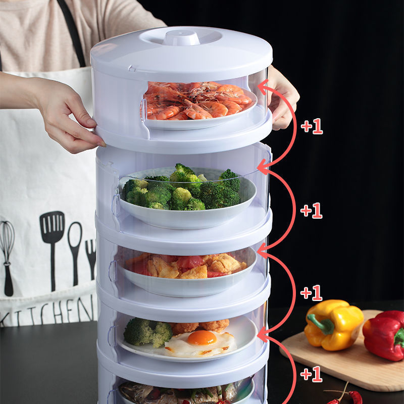 Insulated Food Cover for Home Use, Multi-Layer Storage Kitchen Gadget, Fly-Proof Dining Table Cover, New Foldable Model Insulated Food Cover for Home Use, Multi-Layer Storage Kitchen Gadget, Fly-Proof Dining Table Cover, New Foldable Model