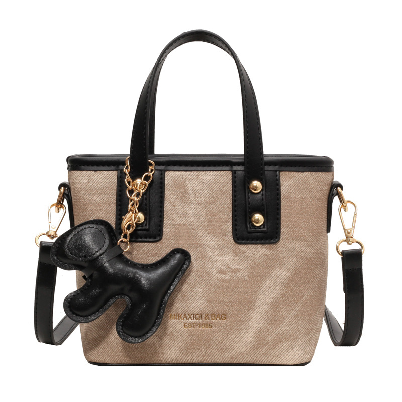 Nicho Zhong 2025 nuevo estilo de moda bolso de hombro versátil bolso de moda bolso de balde de agua súper caliente bolso mujer