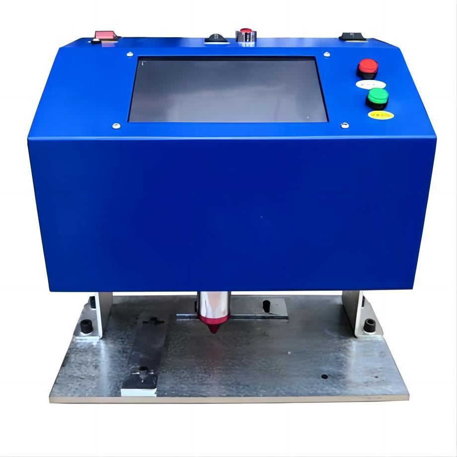 铝铁铜不锈钢标牌打标 无需气源高速大范围配铭牌夹具电动打标机