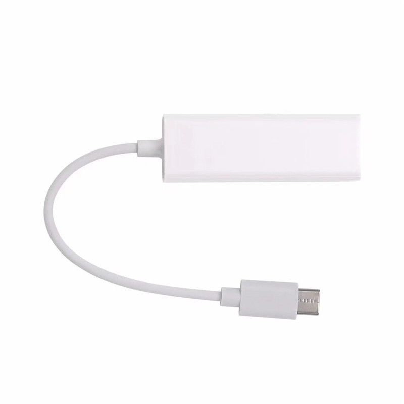 Type-C interface to 100 m network card adapter wired network port converter TypeC toRJ45 adapter