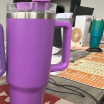 Gran capacidad 40oz mango taza helado taza 304 Acero inoxidable vacío aislado taza coche paja cerveza al por mayor
