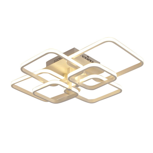 Bedroom ceiling light LED ironwork living room lamp simple square home use dining room lamp overseas trade Zhongshan lighting