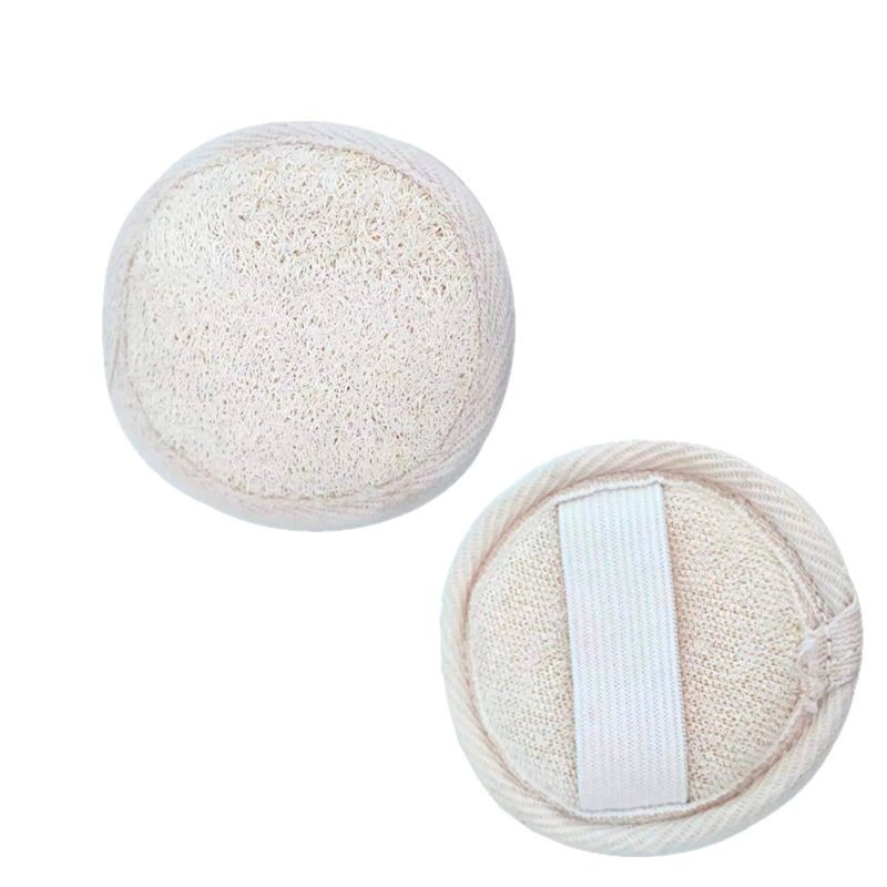 Fabricante de lufa, toallita de baño redonda para loofah, toallita de limpieza facial boutique, suministros de hotel, toalla de baño de sisal