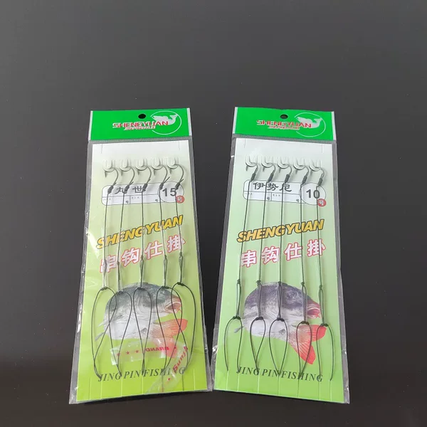Dali Horse Line String Hook Ise Ni String Hook Fishing Hook Anti-Tangle Pre-Tied Fishing Hook Fishing Supplies Fishing Gear