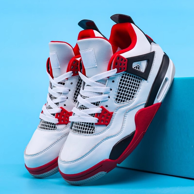 Aj4 Electric Mother Men's Shoes Genuine White Cement Infrared Paris University Blue Black Cat Basketball Shoes Putian Aj3 Women's Shoes