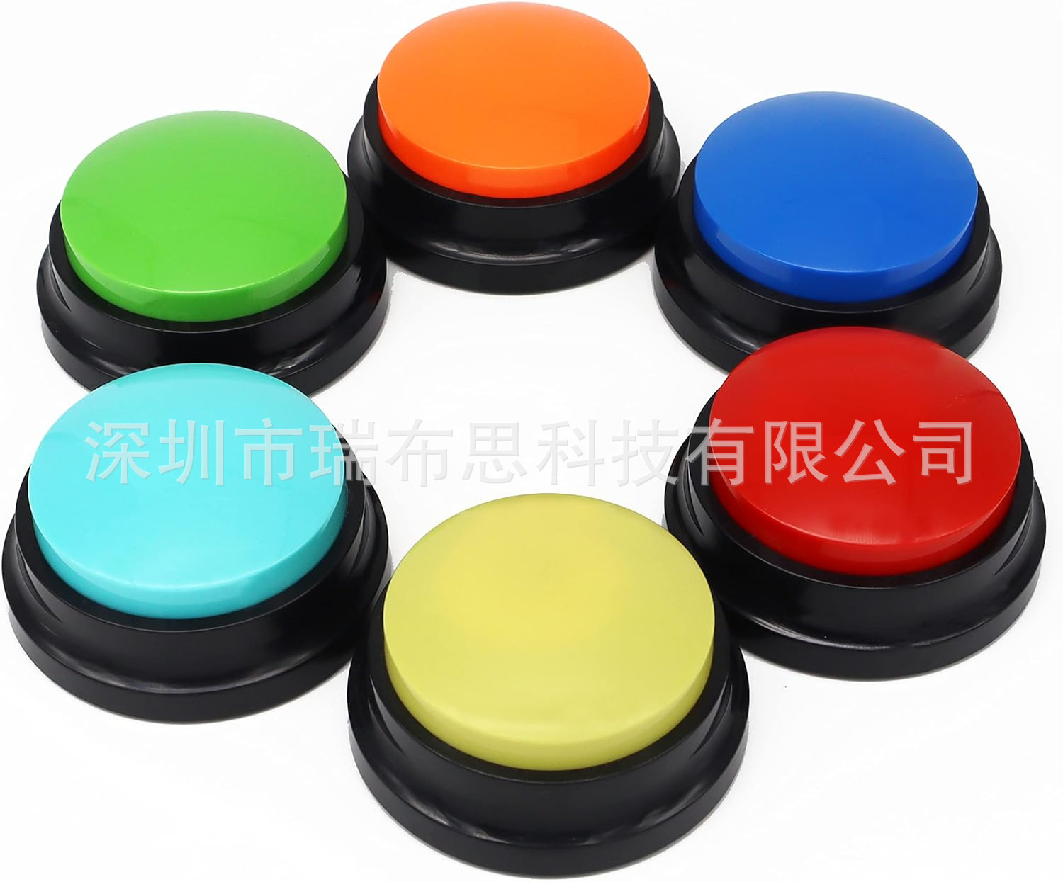 Entrenamiento del perro gato entrenamiento perro mascota entrenamiento perro comunicación botón estera de goma con pegatinas