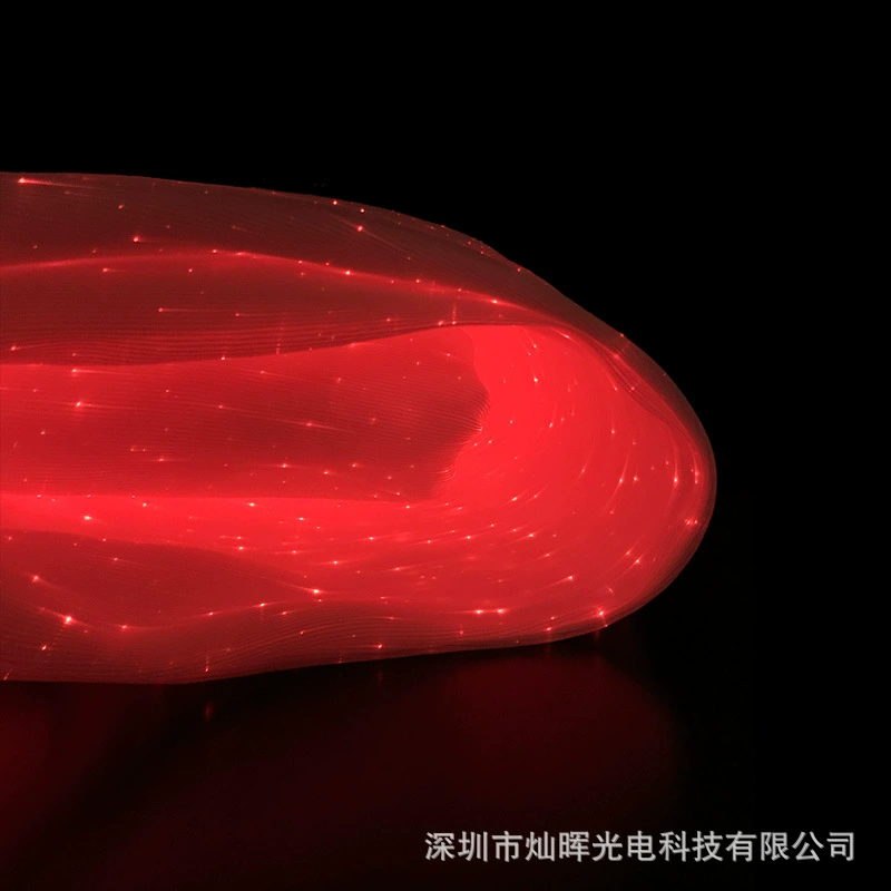 Светодиодный волоконно-оптический светящийся шапка ткань светящийся светящийся пуховик ткань светодиодный волоконно-оптический рюкзак светящаяся ткань