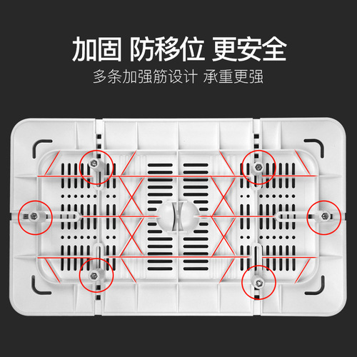 5YA1 universal squat toilet cover toilet shower cover household bathroom squat pit pedal baffle