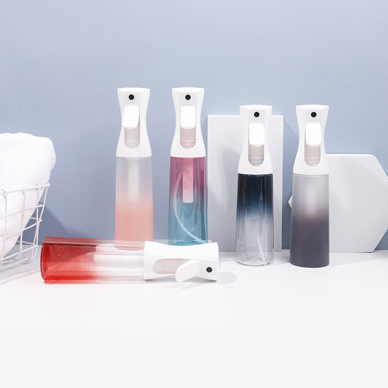 跨境新款高压持续喷雾瓶酒精消毒超细雾分装瓶美容美发化妆补水瓶