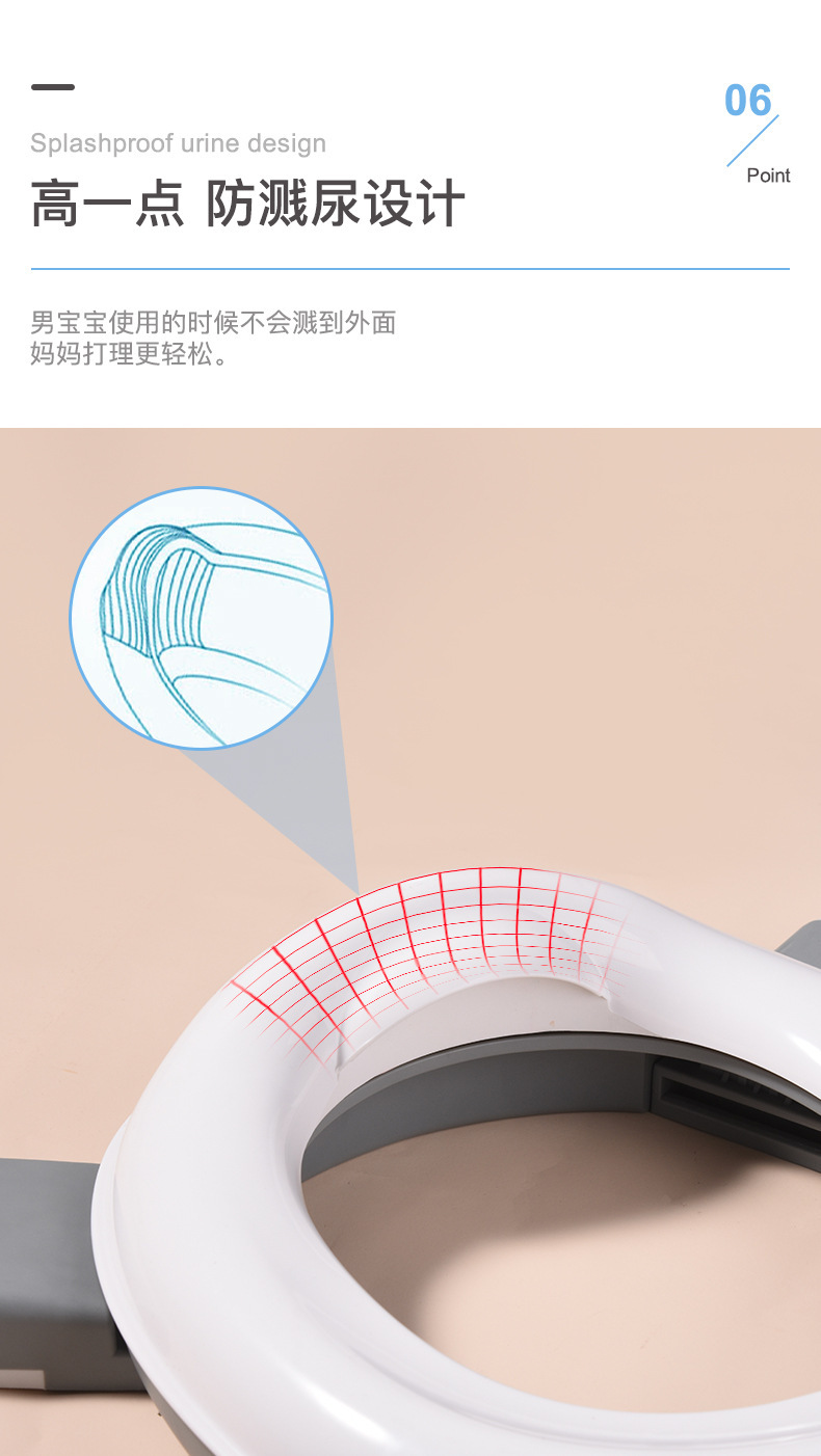 儿童折叠坐便器