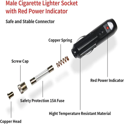 Siqaret yandırıcısı Anderson car cigarette lighter