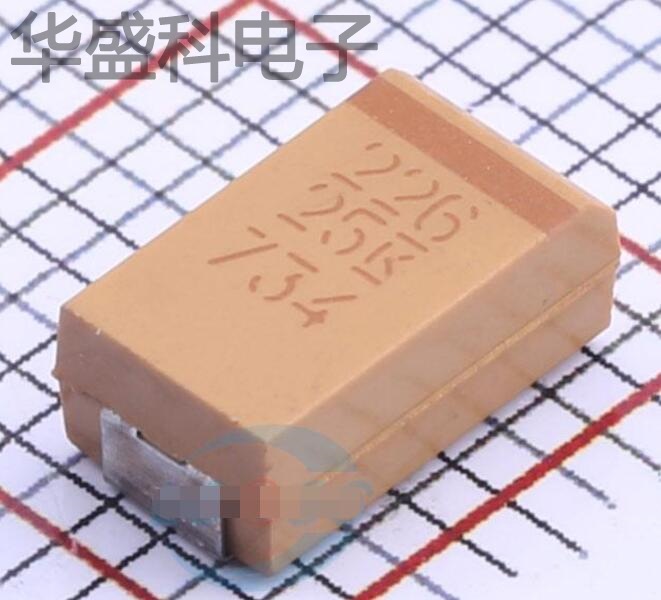 T491D226K02T 描述 22uF(226) ±10% 25V 钽电容器