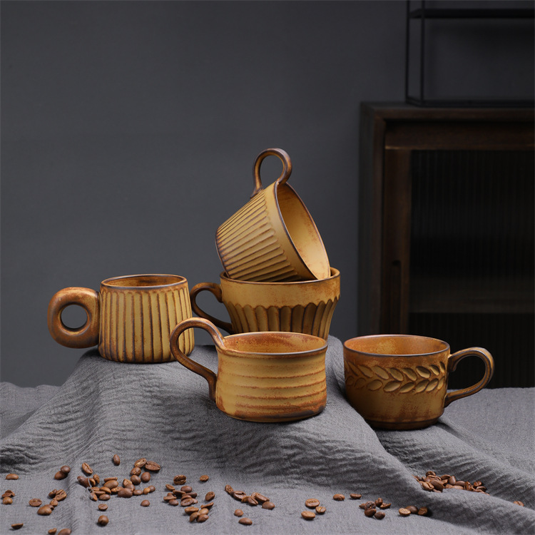 Tazza da caffè in ceramica artigianale design di lusso_voghion.com