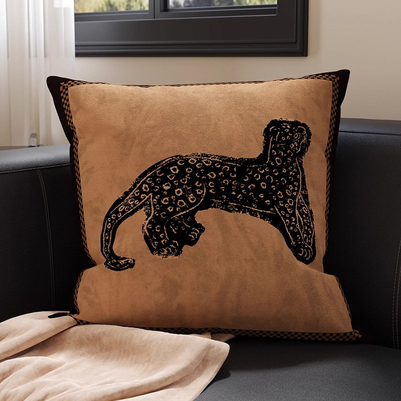 almohada de soporte de estilo francés de lujo ligera almohada de cintura de tela cama de sala de estar sofá almohada de soporte almohada de base