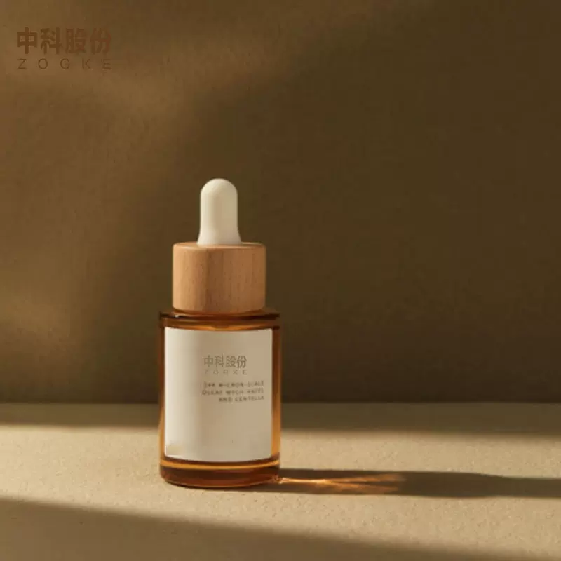 创意轻奢20ml30ml50ml100ml竹木化妆品玻璃瓶环保香水分装精油瓶