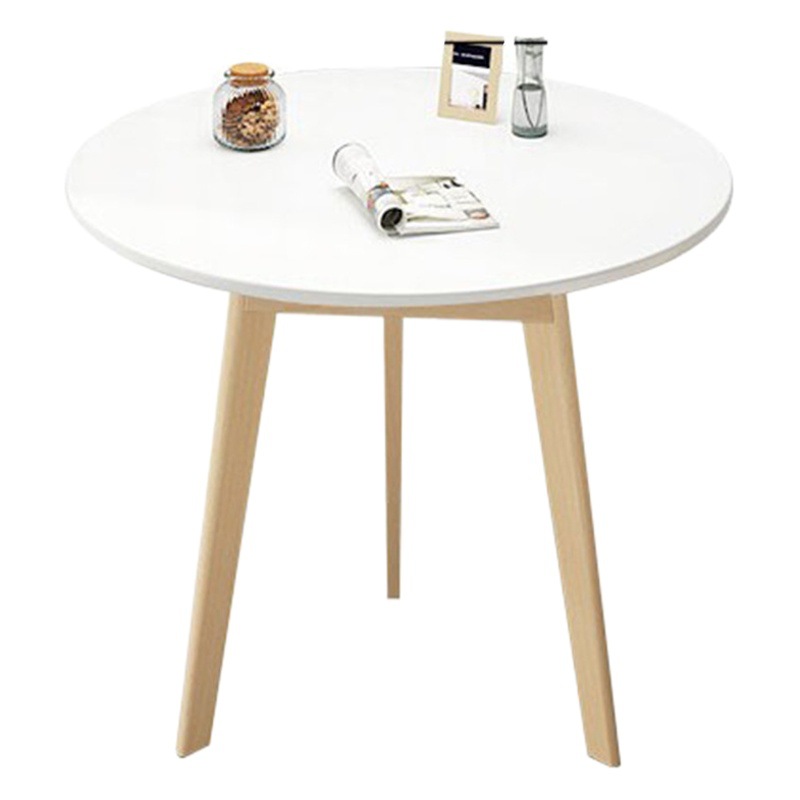 Mesa de centro Mesa de café nórdica simple pequeña mesa de café mesa redonda para el hogar balcón moderno mesa de té simple y silla combinación mesa de negociación
