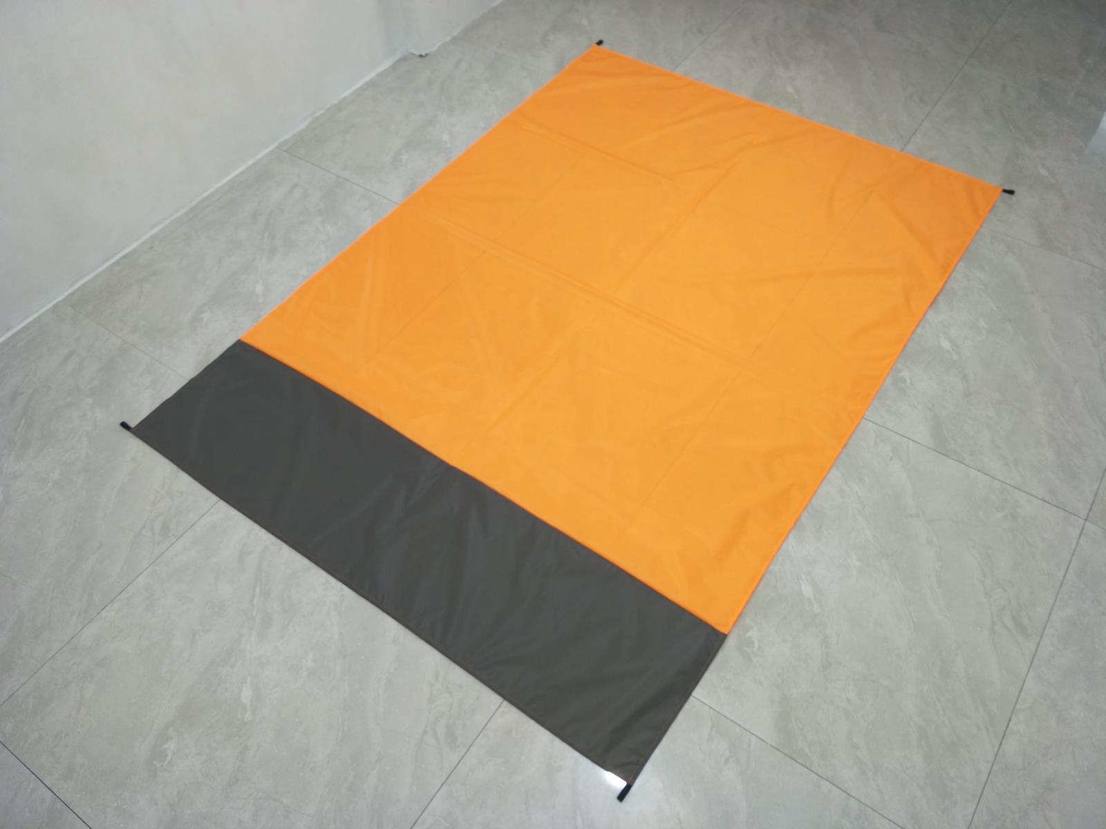 142*200cm 본체 오렌지 + 다크 그레이