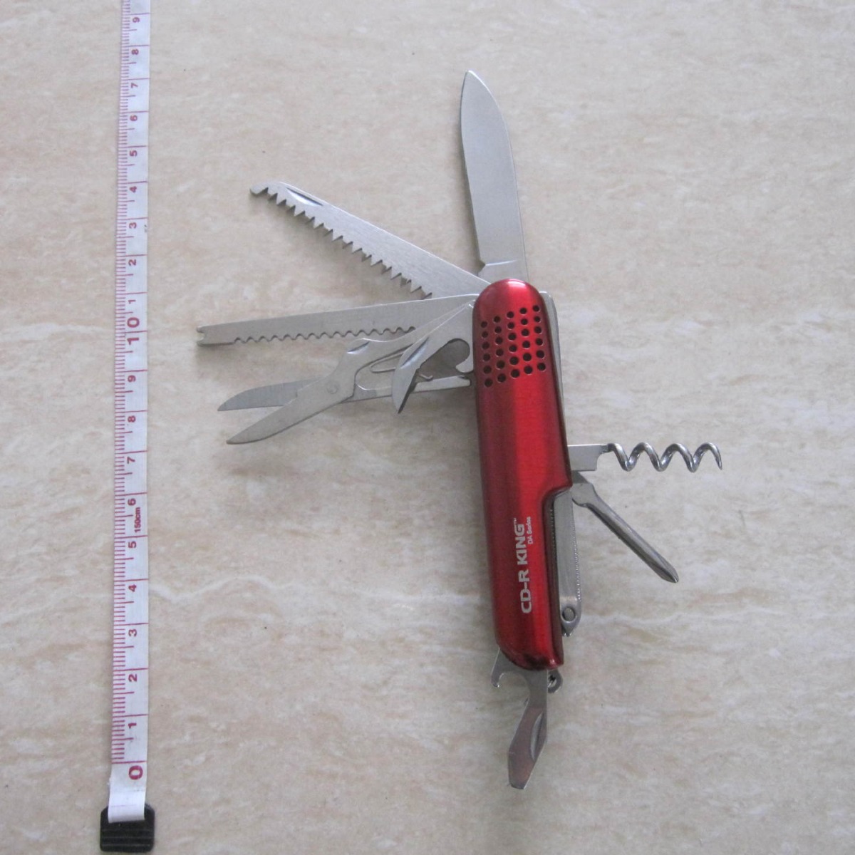 大量生产 多功能野营刀具 礼品小刀 仿瑞士军刀 F08