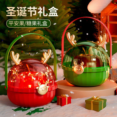 卸売り爆発クリスマスリンゴ箱鹿角平安夜平安果礼箱クリスマスプレゼント包装クリスマスプレゼント箱