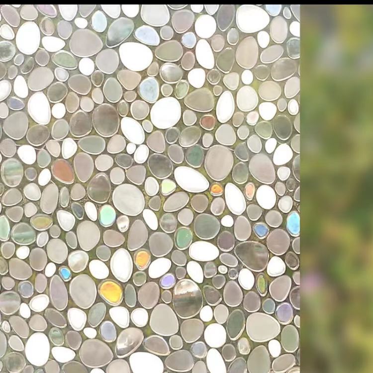 Factory wholesale electrostatic glue-free laser glass film toilet living room partition frosted paper transparent non-film anti-hidden