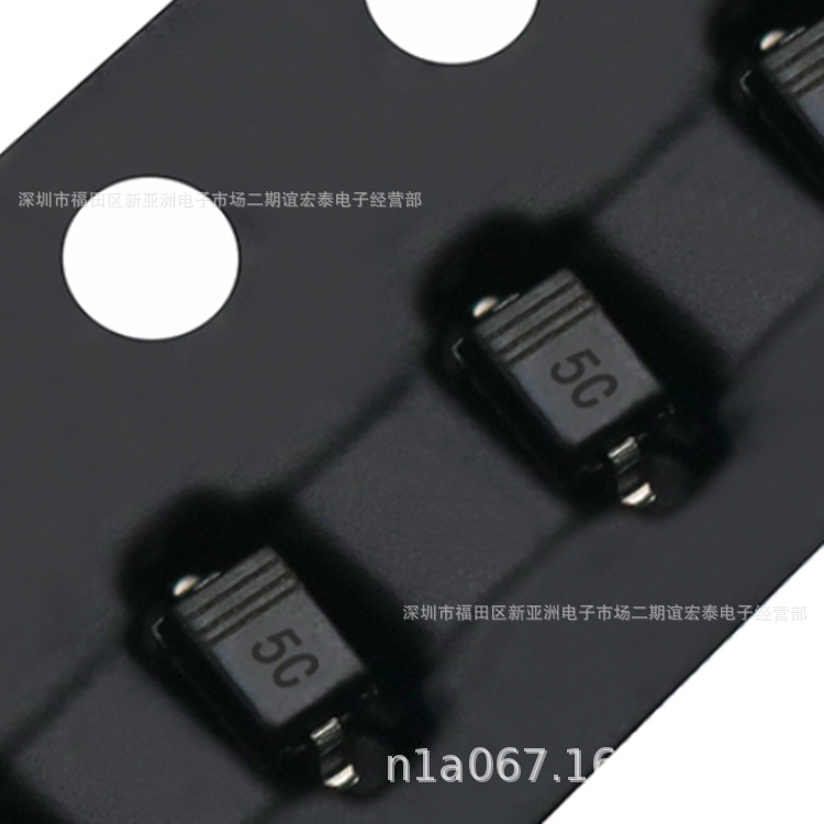 LESD5Z5.0CT1G 丝印5C ESD双向静电保护二极管 SOD523 ESD5Z5.0C