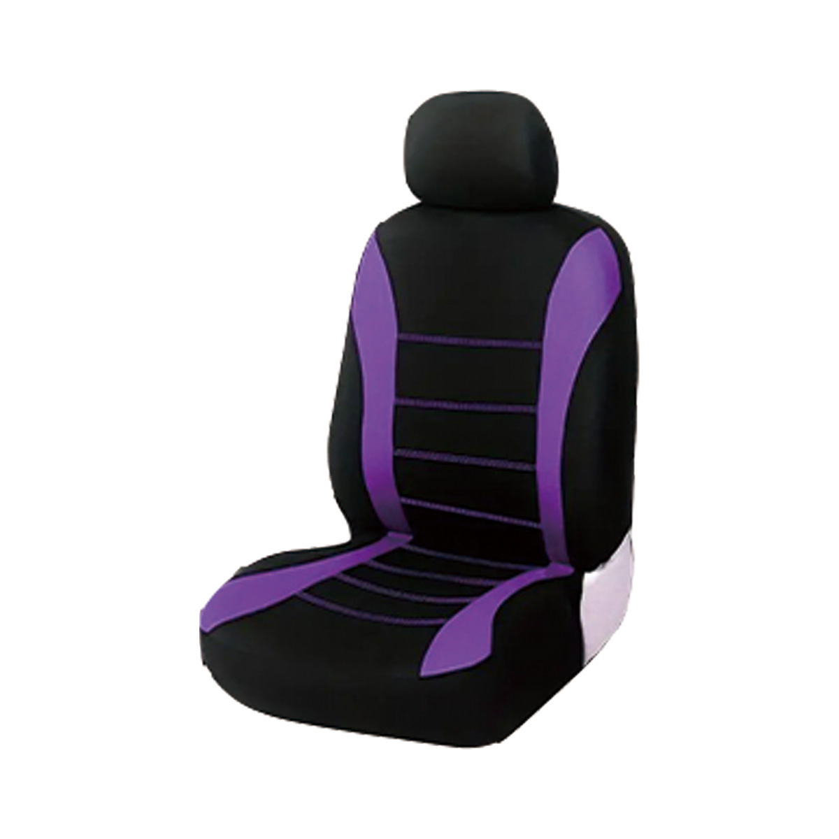 Un solo asiento general 2 piezas + doble asiento 4 piezas cubierta de asiento de furgoneta diseño de cintura transfronterizo cojín de tela cojín de asiento