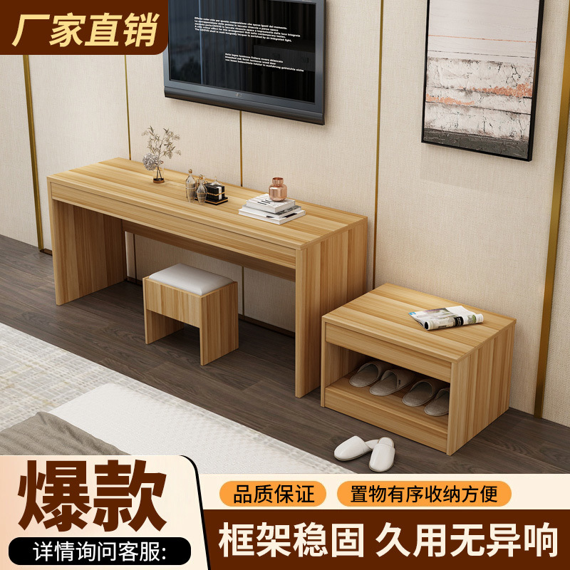 Hotel Tv Cabinet Luggage Guest Room Standard Room Full Set of Special Hotel Furniture B&B Apartment Simple Combination Direct Sales