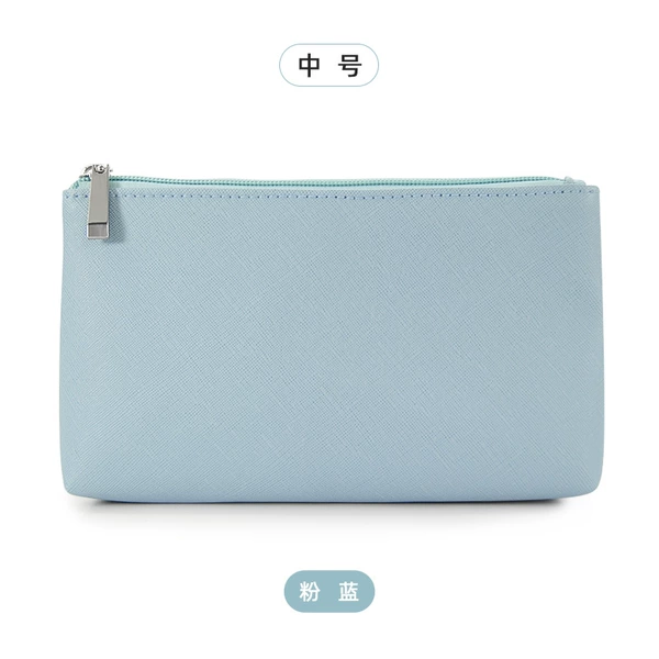 Mid-number dumpling bag-pink blue