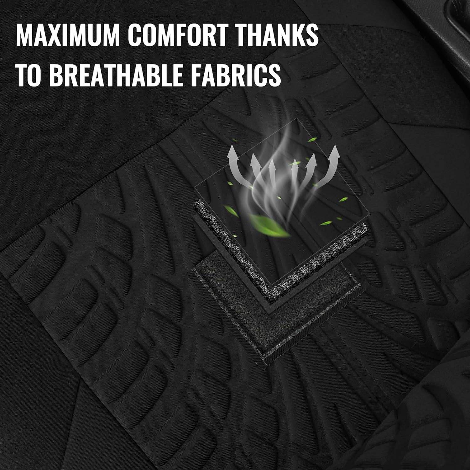 Cross-Border Hot-Selling 3D Letter Universal Car Seat Cover Cushion for Amazon, Temu, Mercado, Europe and America