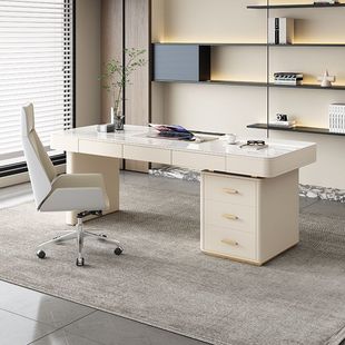 Italian Minimalist Designer Light Luxury Modern Slate Desk Home Bedroom Study Office Computer Desk Writing New Product