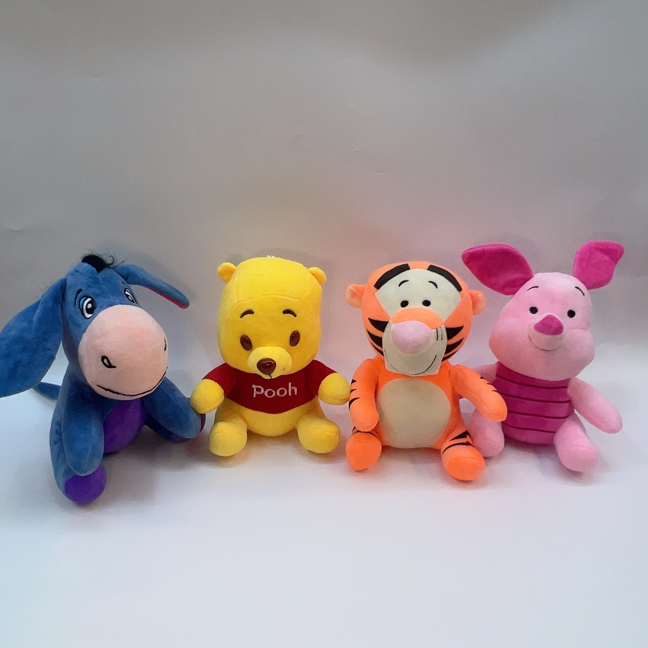 Cartoon Animation Movie Winnie the Pooh Family Donkey Tigger Piglet Plush Doll Toy Wholesale Gift Doll