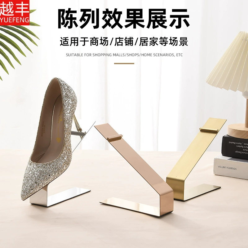 Фабрика прямых продаж из нержавеющей стали стойка для показа обуви для одежды для мужчин и женщин