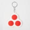 Silica gel toy, amusing keychain, anti-stress, wholesale