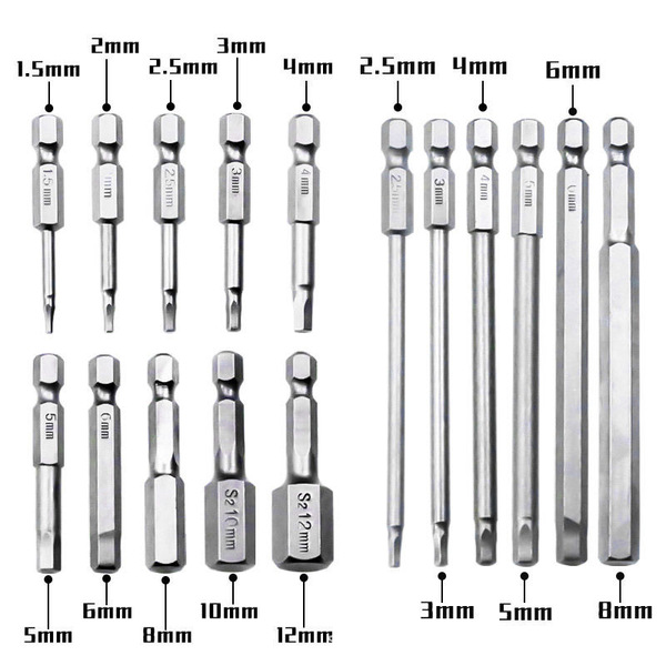 Magnetic sexy hexagonal electric screwdriver